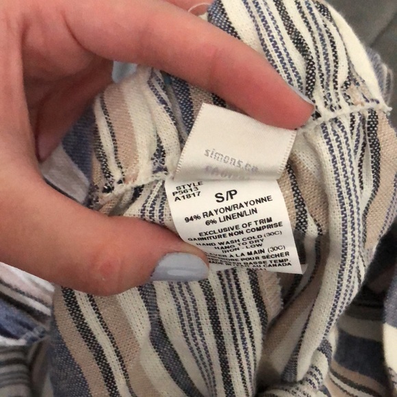 Twin tie waist shorts - Picture 3 of 3